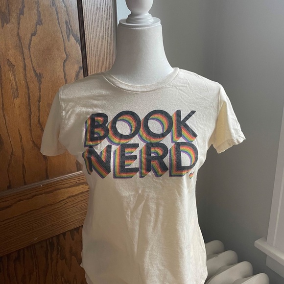 Book Nerd Rainbow/Pride T-Shirt - Picture 1 of 2